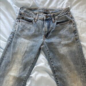 American Eagle Outfitters Blue Slim Jeans Vintage-Inspired